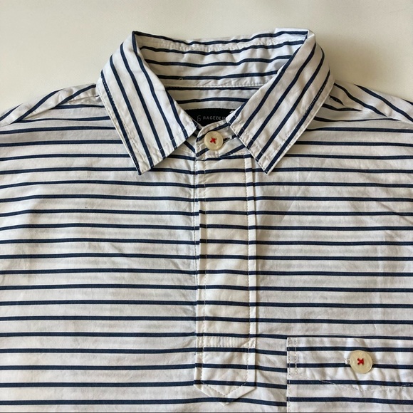 Rageblue Japan Cotton Popover Shirt - Picture 7 of 16